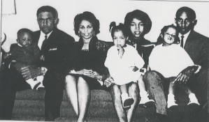 Eddie Robinson and Family