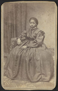 Carte-de-visite portrait of Susie Bruce