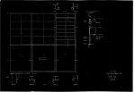 [Case Study House No. 8 for Charles and Ray Eames (Pacific Palisades, Los Angeles, California). Elevation and details]