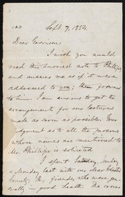 Letter to] Dear Garrison [manuscript