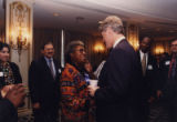 President Bill Clinton and Beulah Shepard