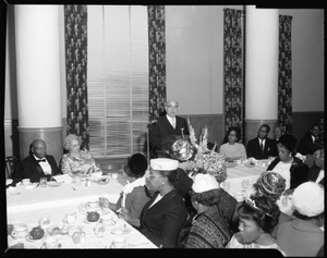 H.U. [Howard University] Religious Convocation dinner, Nov[ember] 1963 [cellulose acetate photonegative]