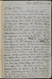 Letter to] My dear Mr. Estlin [manuscript