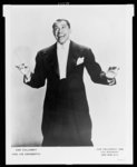 [Cab Calloway, three-quarters length portrait, standing, facing front, holding conductor's baton]