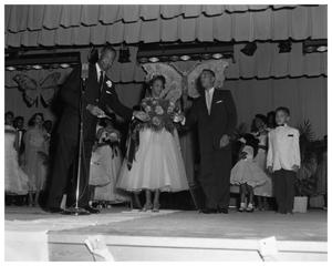 Anderson High School Students on a Stage