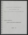 Thumbnail for Training, Membership and Programs, 1977-2011."African American Children in Out-of-Home Placement" Hennepin County, 1991. (Box 96, Folder 66)