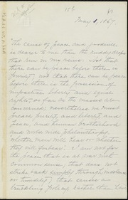 Extract from a letter to Alfred Harry Love] [manuscript