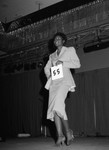 Thumbnail for Black Gold Trade Show Pageant participant modeling, Los Angeles, 1983