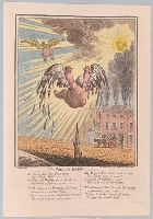 The fall of Icarus graphic / Js. Gillray fect.