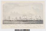 View of the Stone Fleet which sailed from New Bedford Nov. 16th. 1861