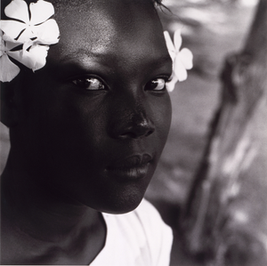 Hija Negra/Flor Blanca/Black Girl/White Flower (Mango Creek, Belize), from the series "Tengo Casi 500 Años: Africa's Legacy in Central America"