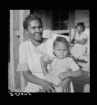 [Untitled photo, possibly related to: Negro worker who does housework when not picking cotton. Near Natchitoches, Louisiana]