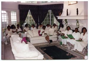 Seated Rows of Links Women During New Member Induction Ceremony