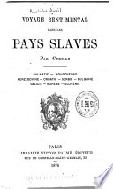 Voyage sentimental dans les pays slaves