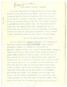 Black authors and white publishers