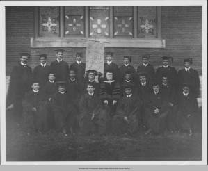 1904 Lincoln University Graduating Class with Pres. I. N. Rendall