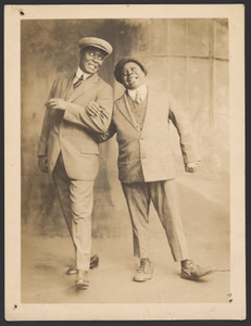 Thumbnail for Photograph of two men linking arms