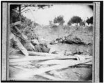 Scene of Ewell's attack, May 19, 1864, near Spottsylvania [i.e. Spotsylvania] Court House. Dead Confederate soldiers