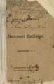 Thumbnail for Annual Catalogue [of] Bennett College [1900]