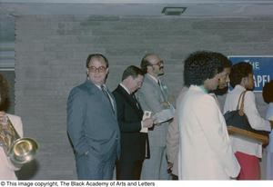 Photograph of guests attending conference on Black Women in the Arts