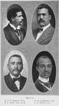 Group 9; R. S. Lovinggood, Ph.D.; E. H. McKissack, A.M.; R. L. Smith, A.M., LL.B.; J. E. McGrit, A.B