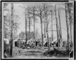 Headquarters Army of Potomac - Brandy Station, April 1864--Camp of Telegraph Corps