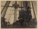 Sailors on Russian frigate "Osliaba," harbor of Alexandria, Va.