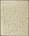 William H. Crawford letter to D. B. Mitchell, 1815