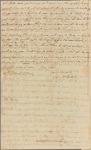 Letter to George Houstoun, Savannah