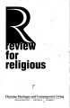 Review for Religious - Issue 56.4 (July/August 1997)