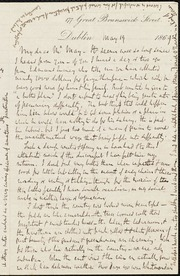 Letter to] My dear Mr. May [manuscript