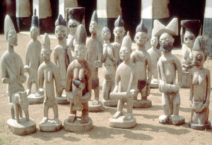 The Shango shrine of the Timi of Ede, Ede, Nigeria