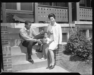 Howie Williams and Family, April 1963 [cellulose acetate photonegative]