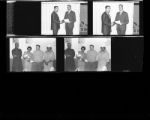 Set of negatives by Clinton Wright including J. B. McMillian Jr. baby christening, and Charles English, 1966