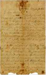 Letter, Alex W. Feemster to Loulie Feemster; 1/9/1864