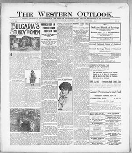 The Western Outlook. (San Francisco, Oakland and Los Angeles, Calif.), Vol. 21, No. 50, Ed. 1 Saturday, September 4, 1915