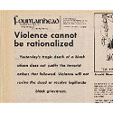 Thumbnail for Violence cannot be rationalized