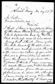 Letter, from E. C. Short, St. Mary, Ste. Genevieve County to B. Benson Cahoon, Fredericktown, Madison County, May 27, 1871, forwarded to Benjamin Gratz Brown