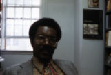 John Blassingame in office at Yale University, 1979.(John Blassingame 013)