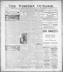 The Western Outlook. (San Francisco, Oakland and Los Angeles, Calif.), Vol. 22, No. 16, Ed. 1 Saturday, January 8, 1916