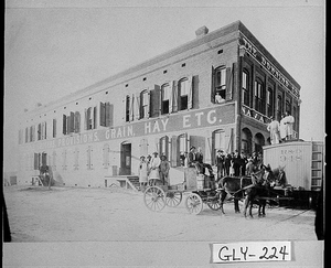 Photograph of employees of the Downing Company, Brunswick, Glynn County, Georgia