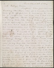 Thumbnail for Letter to] Mr. Wm Lloyd Garrison, Dear friend [manuscript