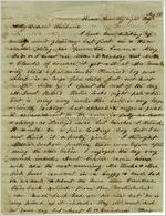 Letter, Loulie Feemster to Alex W. Feemster; 08/1/1863