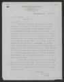 General Correspondence of the Director, Last Name C, 1915-1916