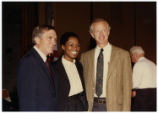 Governor Lawton Chiles, Judge Leah A. Simms, and Edward T. Foote II