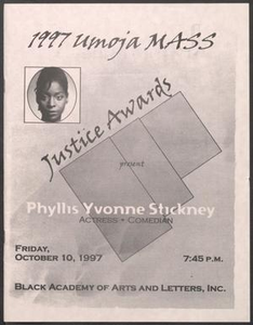 Program: 1997 Umoja Mass