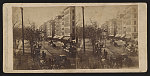 Broadway. View from Stewart's looking south. City Hall Park on the left