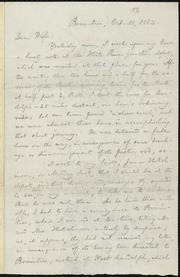 Letter to] Dear Wife [manuscript