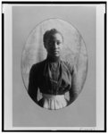 [African American woman, half-length portrait, facing front]