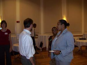 Cheylon Brown and others at special interest event